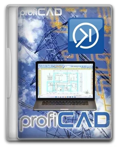 Создание электрических схем ProfiCAD 12.4.5