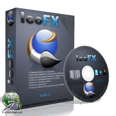 Создание иконок и курсоров — IcoFX 3.6 RePack (& Portable) by elchupakabra
