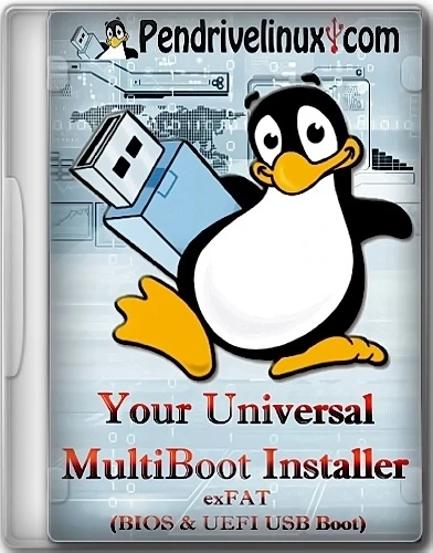 Создание мультизагрузочного диска — Your Universal MultiBoot Installer exFAT (BIOS & UEFI USB Boot) 1.0.2.1 Portable