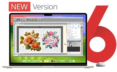 Создание наклеек, баннеров, логотипов Easy Cut Studio 6.020