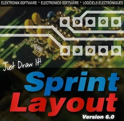 Создание печатных плат — Sprint-Layout 6.0 DC 08.07.2022 RePack (& Portable) by NikZayatS2018