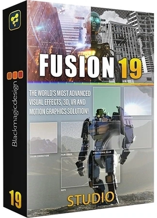 Создание видеоэффектов Blackmagic Design Fusion Studio 19.0.2 Build 4 (x64)