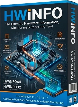 Сведения о компонентах компьютера HWiNFO 8.50 Build 6020 + Portable
