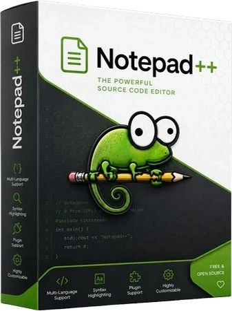 Текстовый редактор для Windows Notepad++ 8.9.6.2 Final + Portable