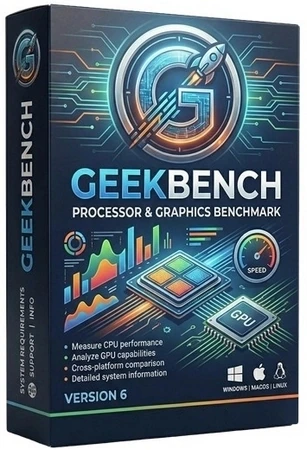 Тест производительности ПК Geekbench Pro 6.7.0