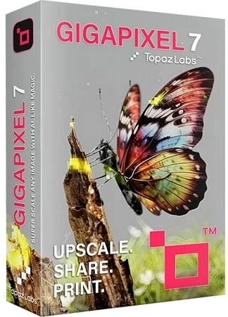 Topaz Gigapixel AI 7.2.3 + models Portable by 7997