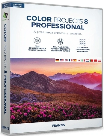 Цветокоррекция фото Franzis COLOR Pro 8.23.04078 Portable by Spirit Summer