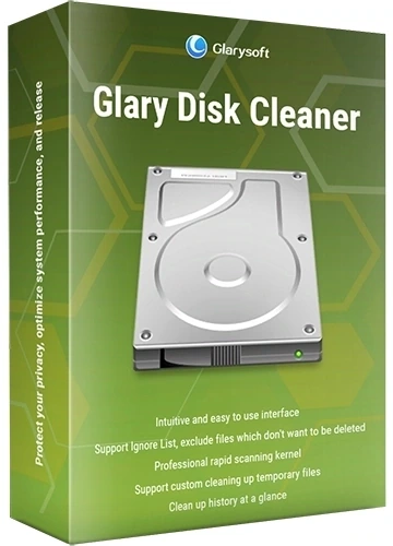 Удаление цифрового мусора — Glary Disk Cleaner 6.0.1.2