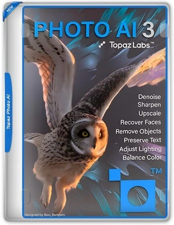Умный фоторедактор Topaz Photo AI 3.2.1 (x64)