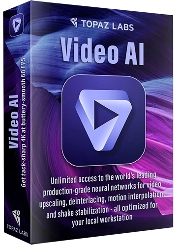 Умный видеоредактор Topaz Video AI 4.2.2 (x64) + All Models Portable by FC Portables