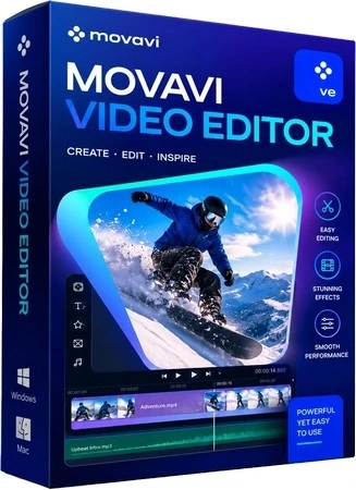 Универсальный видеоредактор Movavi Video Editor 26.18.1 by 7997