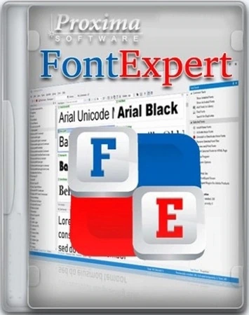 Управление коллекцией шрифтов FontExpert 2025 20.0 Release 1