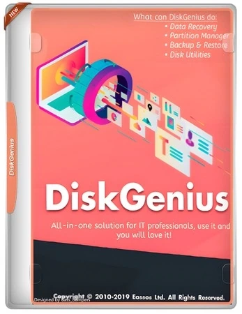 Управление разделами HDD DiskGenius Pro 5.6.1.1580 (x64) Portable by Жека