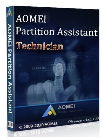 Управление разделами жесткого диска AOMEI Partition Assistant Technician Edition 10.10.1 by 7997