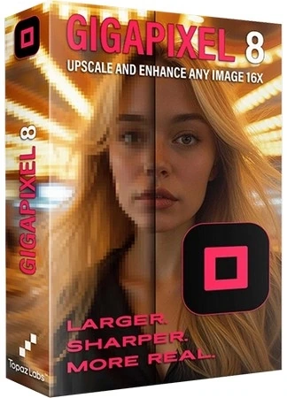 Увеличение изображений Topaz Gigapixel AI Pro 8.2.0