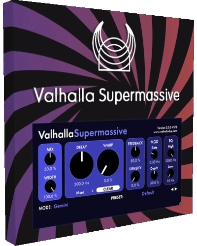Valhalla DSP — Valhalla Supermassive 2.0.0 VST, VST3, AAX (x64)