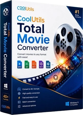 Видеоконвертер CoolUtils Total Movie Converter 4.1.0.85 by 7997