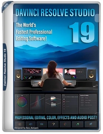 Видеоредактор Blackmagic Design DaVinci Resolve Studio 19.1.1 Build 8 RePack by KpoJIuK