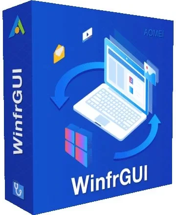 Восстановление файлов AOMEI WinfrGUI 1.0.0