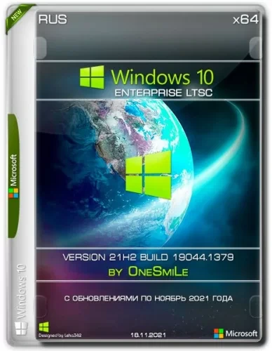 Windows 10 Enterprise LTSC x64 Rus by OneSmiLe [19044.1379]