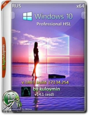 Windows 10 HSL/Pro 1803 x64 by kuloymin v14.1 (esd)