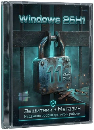 Windows 11 Pro 26H1 Build 28000.1575 + Защитник + Магазин без телеметрии