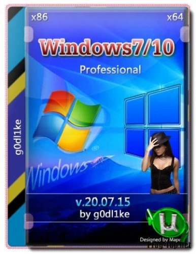 Windows 7/10 с автоактивацией Pro х86-x64 by g0dl1ke 20.07.15