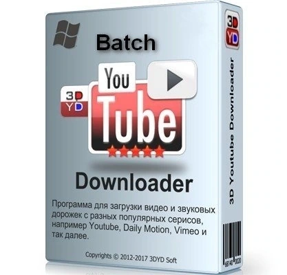 Загрузчик видео — 3D Youtube Downloader — Batch 2.12.15 RePack (& Portable) by elchupacabra